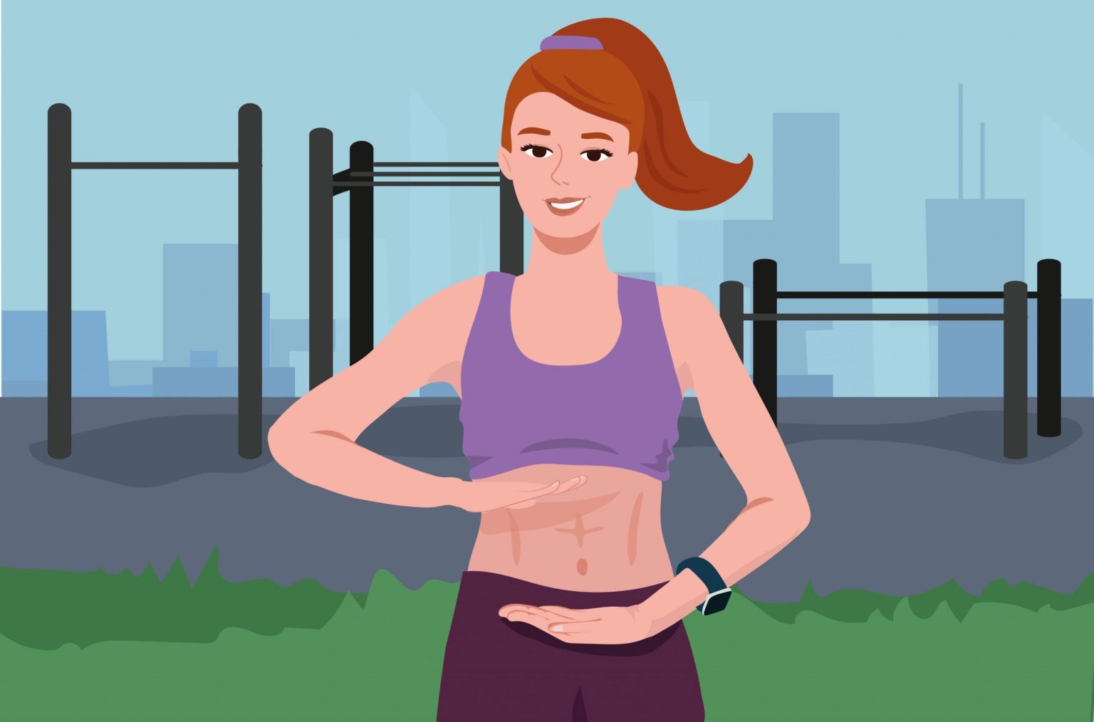 exercise to lose belly fat in 1 week